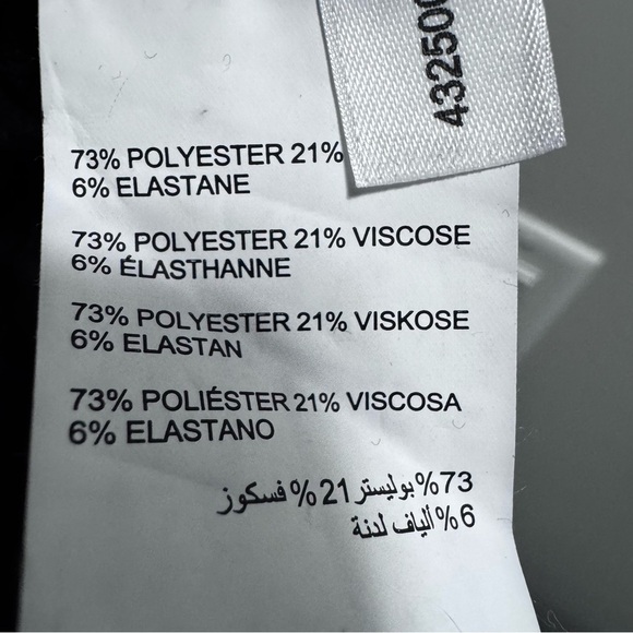 Addition Elle Square Neck Black Ribbed 3/4 Sleeve Size 2x NWT Brand New - Picture 6 of 7